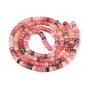 Ombre Effect Dyed Glass Beads Strands X-GLAA-Q106-05A-A10-2