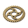Tibetan Style Alloy Steampunk Pendants TIBEP-5459-AB-LF-2