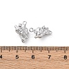 Brass Crystal Rhinestone Pendants KK-E793-08P-3