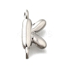 Brass Connector Charms KK-P295-01P-K-1