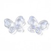 Transparent Acrylic Beads X-OACR-N008-072-4