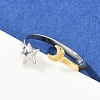 304 Stainless Steel Cuff Rings for Women RJEW-B133-05B-3