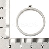 Non-Tarnish 304 Stainless Steel Laser Cut Pendants STAS-U009-06D-01-3