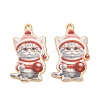 Christmas Alloy Enamel Pendants ENAM-K069-43C-1