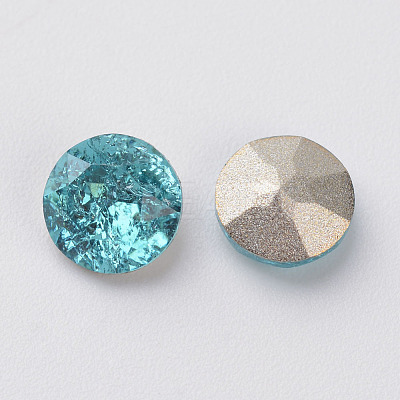 Pointed Back K9 Glass Rhinestone Cabochons RGLA-F020-6mm-1