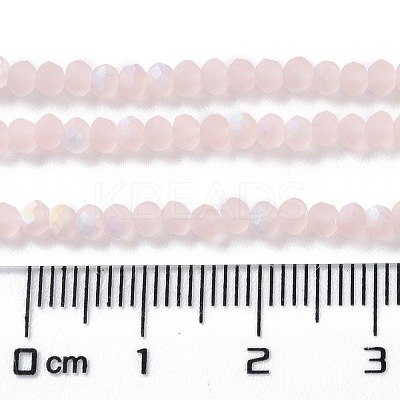 Imitation Jade Glass Beads Strands EGLA-YW0003-19A-19-1