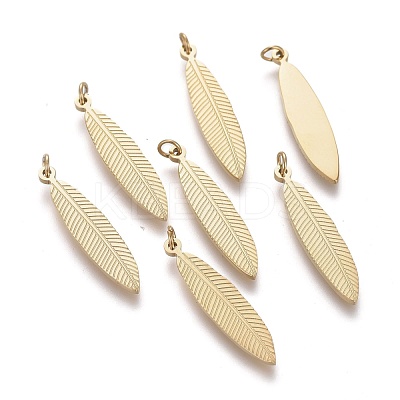 Ion Plating(IP) 304 Stainless Steel Pendants STAS-I164-044G-1