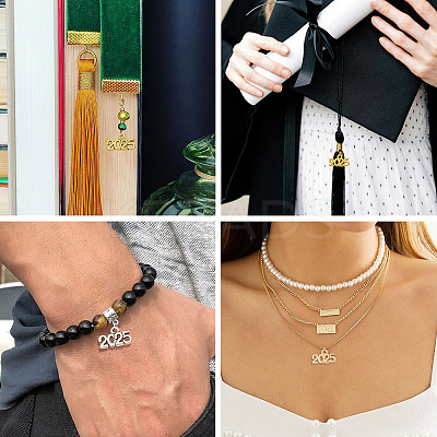 120Pcs 6 Colors Alloy Tibetan Style Pendants FIND-TA0005-85-1