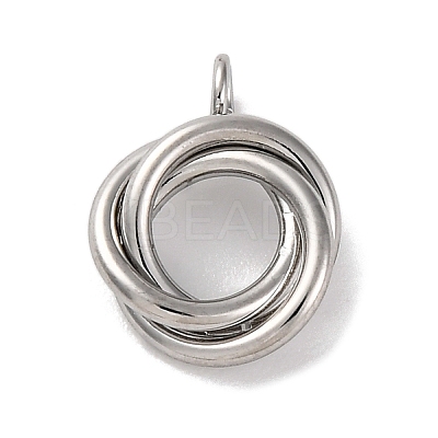Ion Plating(IP) Brass Pendants KK-U042-09P-1