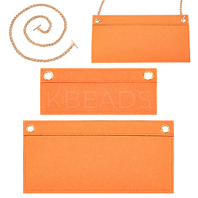 2Pcs Felt Purse Organizer Insert FIND-WR0006-95-1