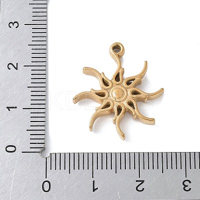 304 Stainless Steel Pendants STAS-E548-07G-1