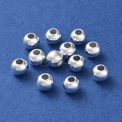Rack Plating Brass Spacer Beads KKB-I709-03D-S-1