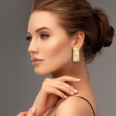 4 Pairs 4 Styles Alloy Stud Earrings with 304 Stainless Steel Pins EJEW-AN0004-61-1