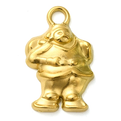 Christmas Ion Plating(IP) 304 Stainless Steel Pendants STAS-M070-30G-1