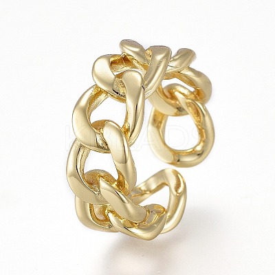 Brass Cuff Rings LS-RJEW-K232-19G-1