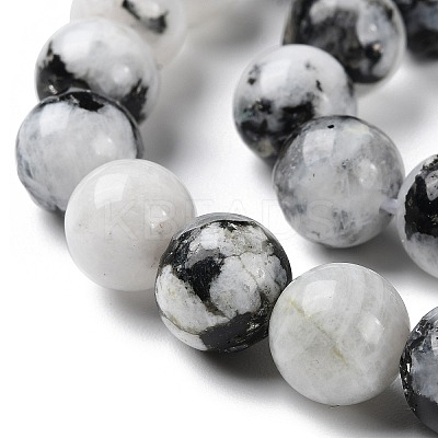 Natural Rainbow Moonstone Beads Strands G-Q1001-A05-04-1