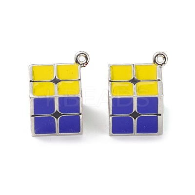 Alloy Enamel Pendants ENAM-O051-02P-1