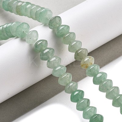 Natural Green Aventurine Beads Strands G-P559-A13-01-1