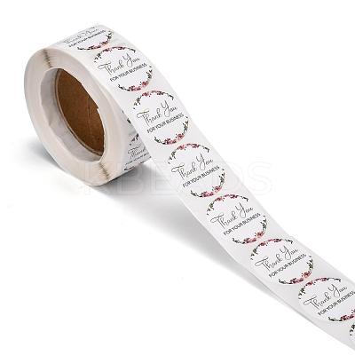 1 Inch Thank You Theme Self-Adhesive Paper Stickers DIY-K027-B05-1