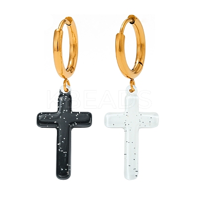 30Pcs 6 Colors Religion Opaque Resin Pendants RESI-CJ0003-46-1
