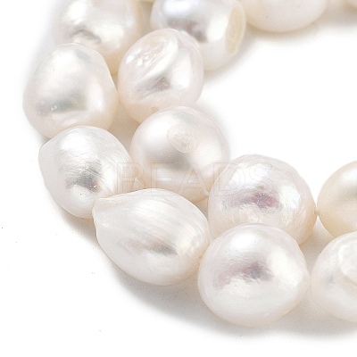 Natural Cultured Freshwater Pearl Beads Strands PEAR-P062-31B-1