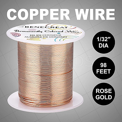 Round Copper Wire CWIR-BC0006-02B-C-1