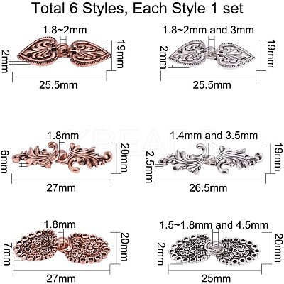 Eco-Friendly Zinc Alloy Hook Clasps PALLOY-PH0001-31-1