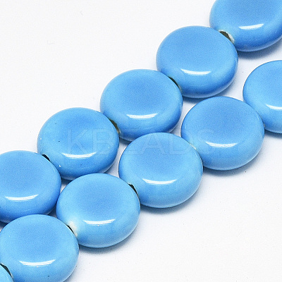 Handmade Porcelain Beads PORC-S496-E05-10mm-1