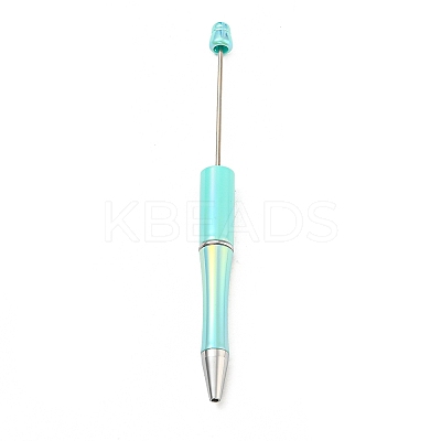 UV Plated Plastic Ball-Point Pen AJEW-C038-03H-1