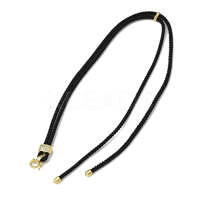 Nylon Cord Necklaces Findings KK-Q019-10G-01-1