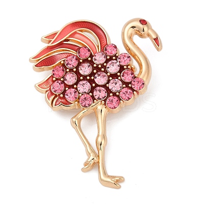 Flamingo Enamel Pins JEWB-D304-01G-B-1
