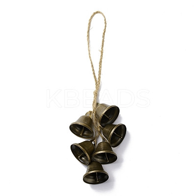 Iron Bell Wind Chimes HJEW-JM00781-1