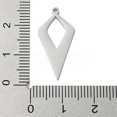 Non-Tarnish 304 Stainless Steel Pendants STAS-B056-24P-01-1