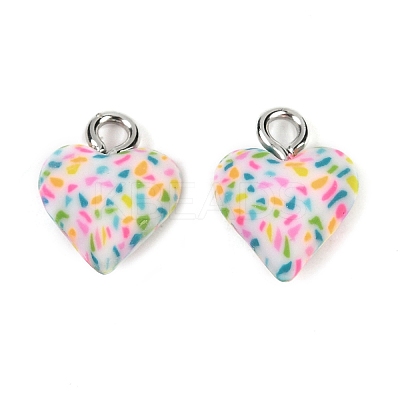 Handmade Polymer Clay Charms CLAY-G112-01-1