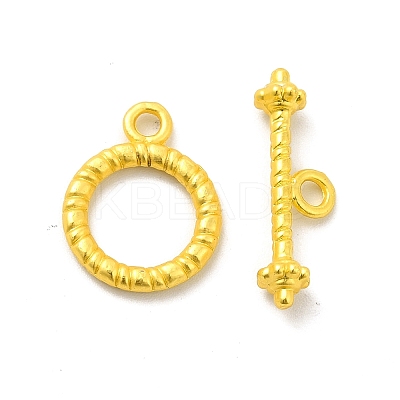 Rack Plating Alloy Toggle Clasps FIND-I034-26MG-1