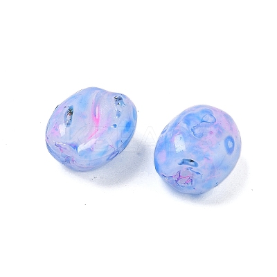 Picasso Baking Paint Glass Seed Beads GLAA-V001-08C-1