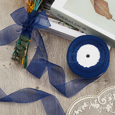 1 Rolls Sheer Organza Ribbon SRIB-CY0001-22B-08-1