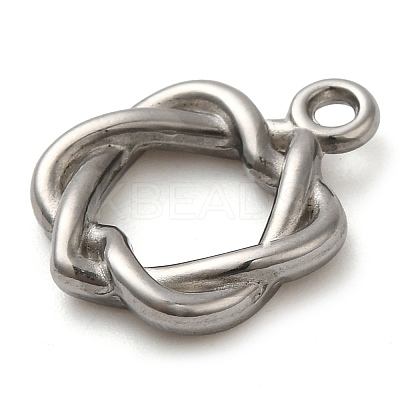 304 Stainless Steel Pendants STAS-M070-03P-1