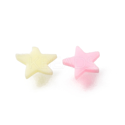 Luminous Handmade Polymer Clay Cabochons PY-CBA5A20-20-1