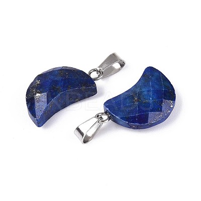 Natural Lapis Lazuli Pendants G-N349-02B-P-1