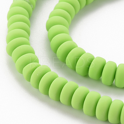 Handmade Polymer Clay Beads Strands CLAY-N008-008O-1