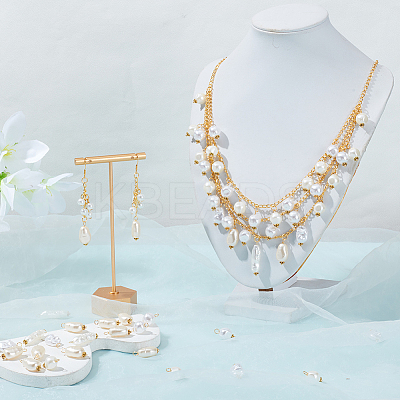 ABS Imitation Pearl Acrylic Pendant PALLOY-PH01626-1