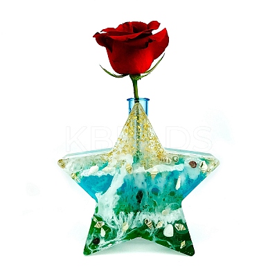 Star Display Holder Silicone Molds DIY-M045-09-1