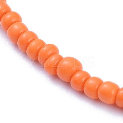 Glass Seed Beaded Necklaces NJEW-JN02691-1