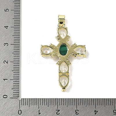 Natural Mixed Gemstone Pendants G-P585-04G-1
