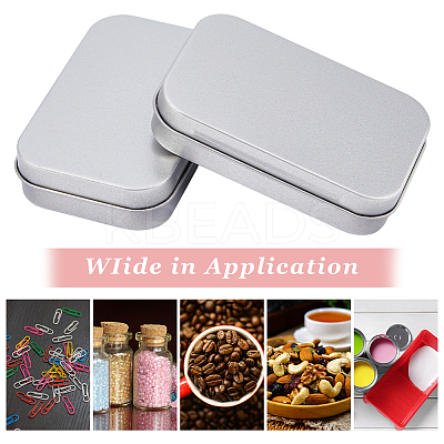 Tinplate Storage Box CON-WH0088-66-1