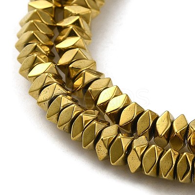 Electroplate Non-magnetic Synthetic Hematite Beads Strands G-J224B-06-1