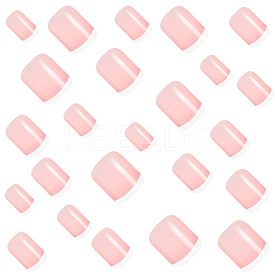1 Bag ABS Plastic Full Cover Press On False Nails MRMJ-CP0001-56-1