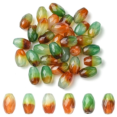 1Strand Natural Agate Beads Strands G-YW0002-38-1