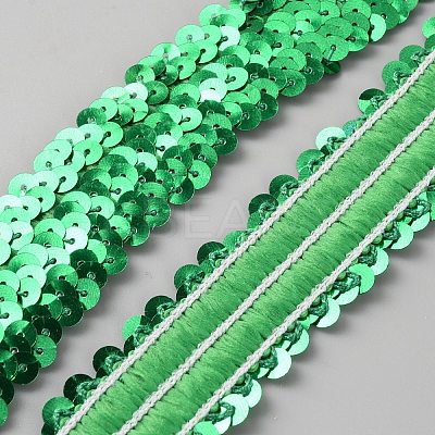 Polyester Tassel Lace Edge Trim Ribbon OCOR-WH0101-119C-1